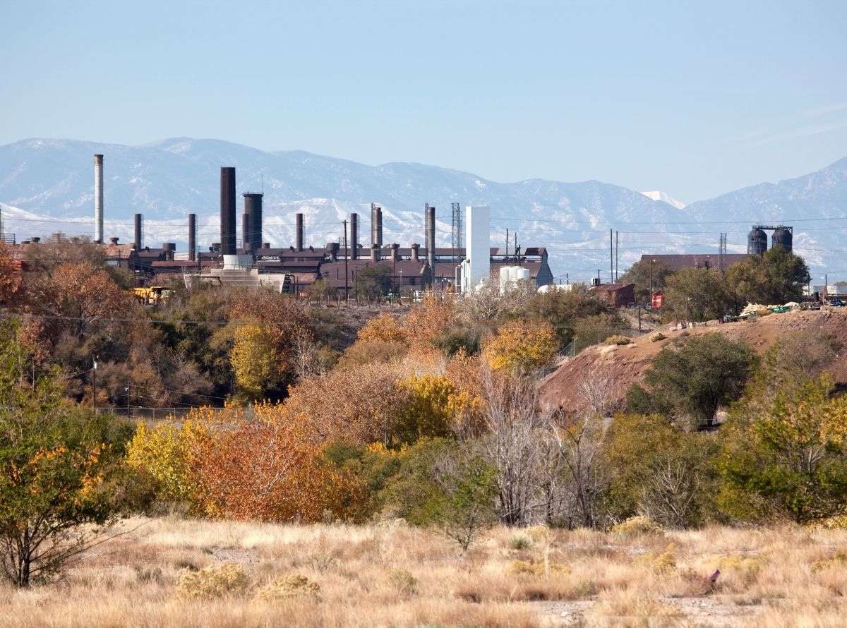 Colorado Steel Mill The First Company in the World Being Powered by